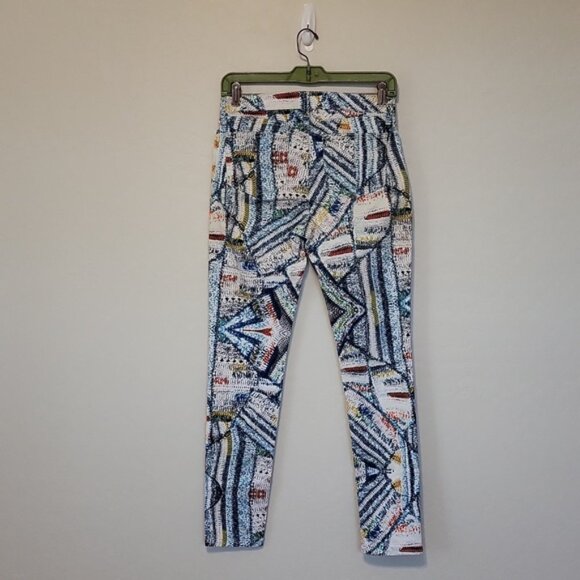 Rag & Bone Women's Surf Knit Legging Jeans Multicolor Print Size 27 - Picture 10 of 16
